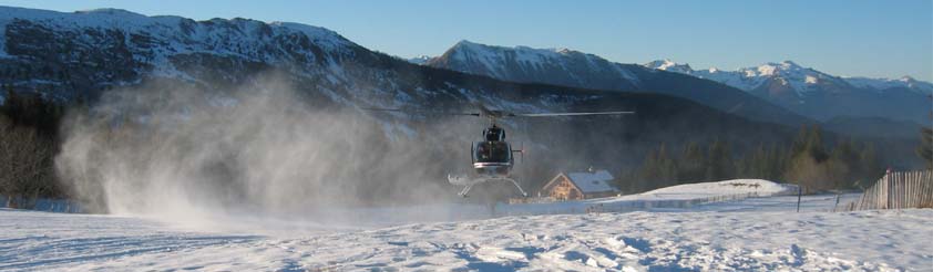 Meribel Helicopters - Helicopter Transfers, Airport Transfers, Sightseeing and Tourist helicopter flights and Tours