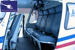 Shared Helicopter Transfers - Helicopter Interior - COMFORT